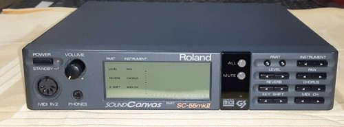 Roland sound canvas 55mkii - roland,