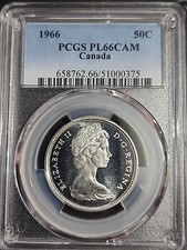 1966 Silver Elizabeth II Fifty