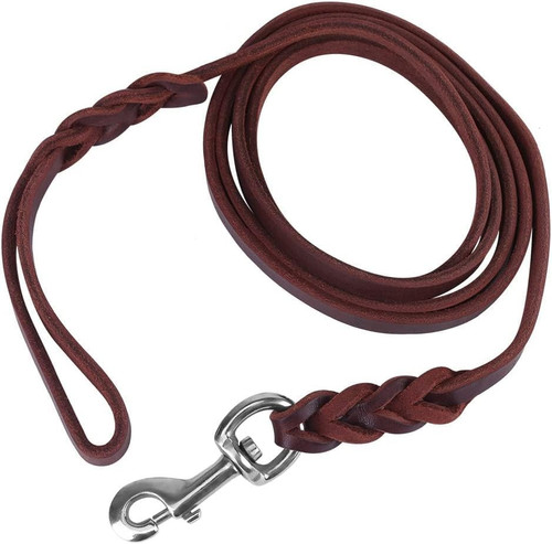 Guinzaglio per cani pelle - guinzaglio,