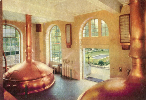 Cartolina fabbrica birra - cartolina,