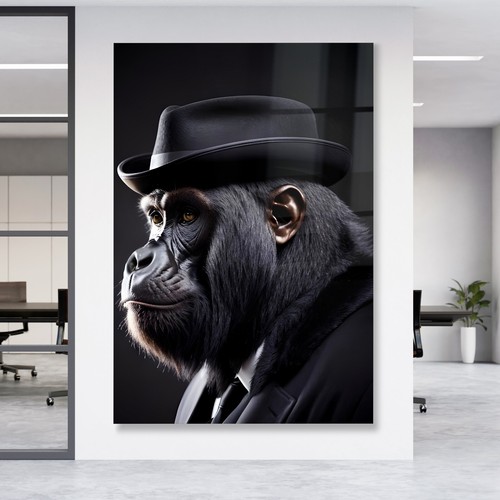 Quadro parete gorilla - quadro,