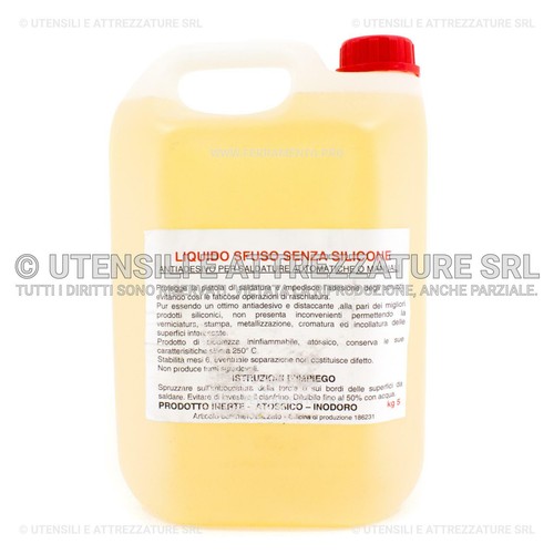 Liquido antiadesivo sfuso - liquido,