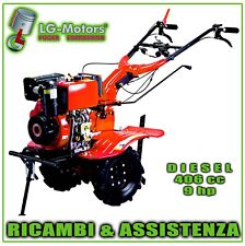 MOTOZAPPA ZAPPATRICE MOTOCOLTIVATORE DIESEL 9.0 CV ACCENSIONE ELETTRONICA