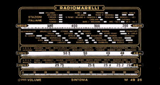 RADIOMARELLI 114 RIPRODUZIONE