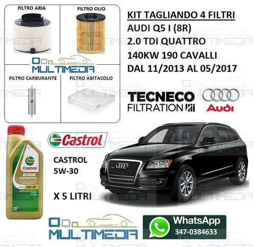 Kit tagliando filtri - kit,