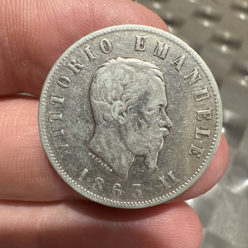 Moneta lire 1863 - lire,