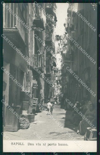 Napoli città via porto basso - città,