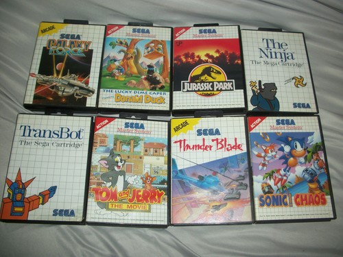 Sega master system lot - system,