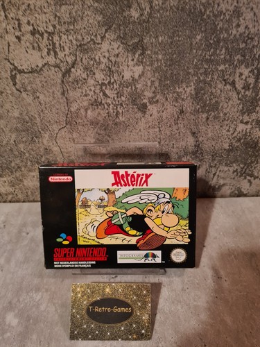 Snes super nintendo asterix - snes,
