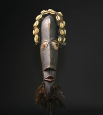 Maschera Dan africana fatta a