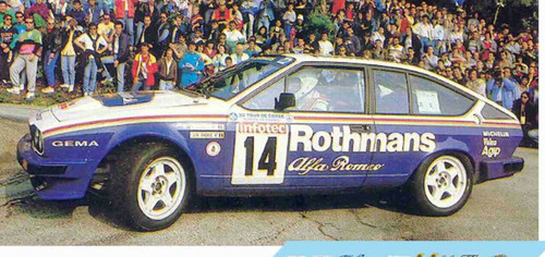 Alfa romeo alfetta gtv6 - 1/43,