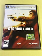 JOHN WOO PRESENTS STRANGLEHOLD PC CD DVD ROM GIOCO ITA