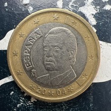 Moneta da 1 euro Spagna 2004