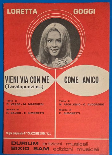 Loretta goggi spartito - loretta,