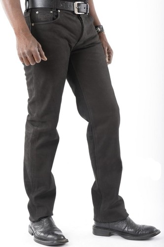 Tschul pantalone pelle uomo - pantalone,