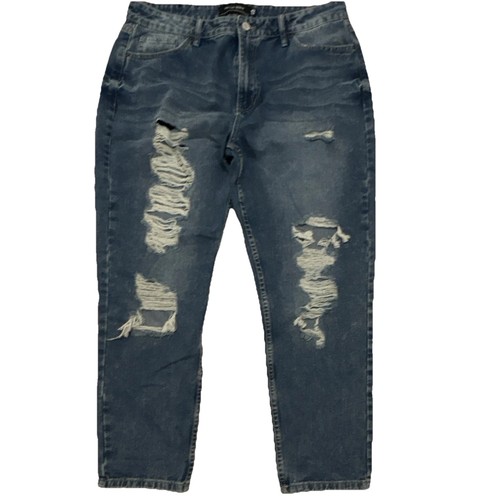 Jeans donna refuge blu - refuge,