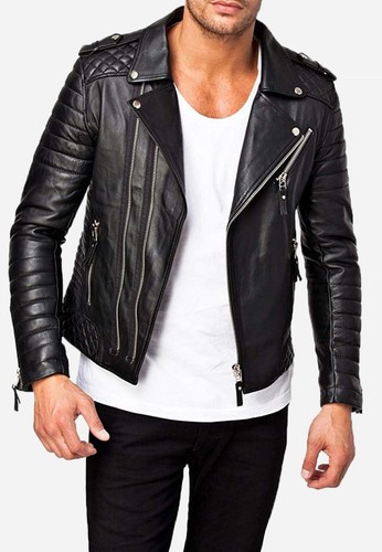 Giacca pelle uomo - giacca,