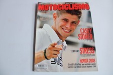 L68-MOTOCICLISMO-AGOSTO 2007-CASEY STONER-BUELL HARLEY-SUZUKI CASCO GARA MOTO