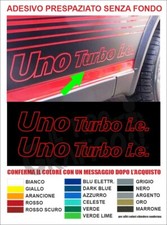 KIT adesivi Fiat Uno Turbo