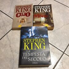 STEPHEN KING - LOTTO TRE LIBRI