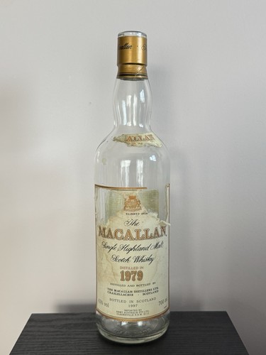 Rare macallan 1979 vintage - rare,