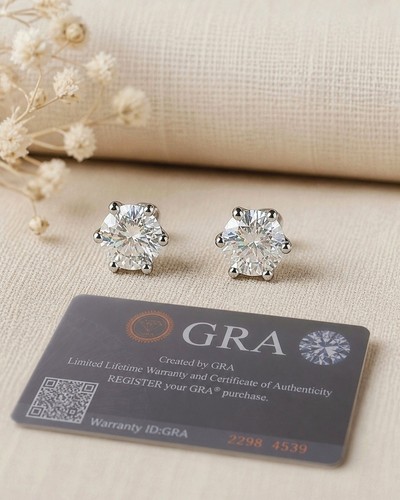 Orecchini s925 moissanite - s925,