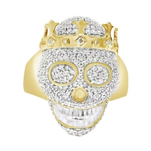Uomo corona anello teschio - uomo,