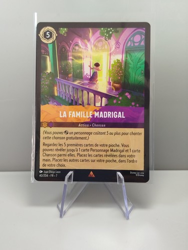 Carte lorcana chapitre - carte, 7