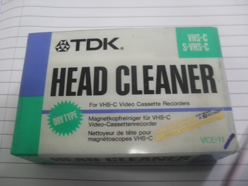Cassetta tdk head - tdk, vcl-!!)