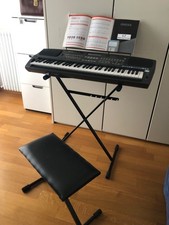 TASTIERA ELETTRONICA PIANOLA FARFISA G7 CON CUSTODIA, supporto, sgabello, istruz