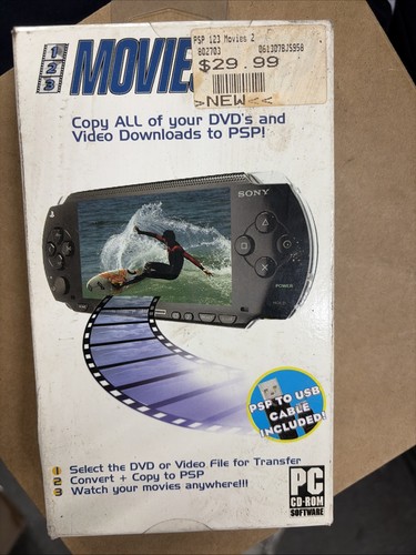 Movies psp software - movies, pc