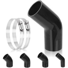 Tubo silicone 45° rinforzato
