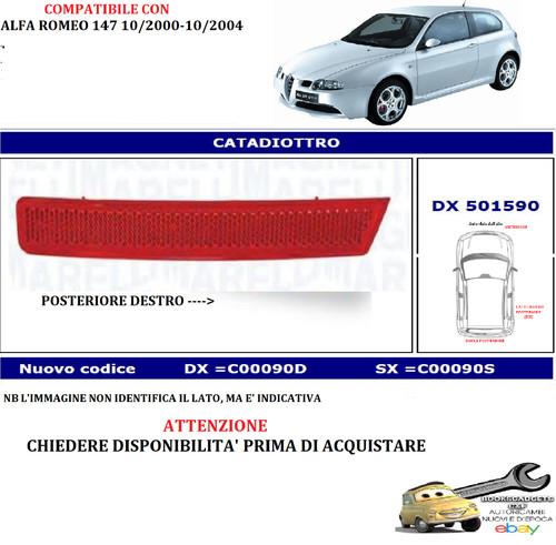 Per alfa romeo 147 - per, da