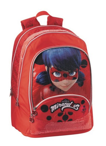 Zaino organizzato miraculous - zaino,