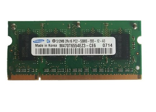 Samsung memoria 512mb 667mhz - memoria,