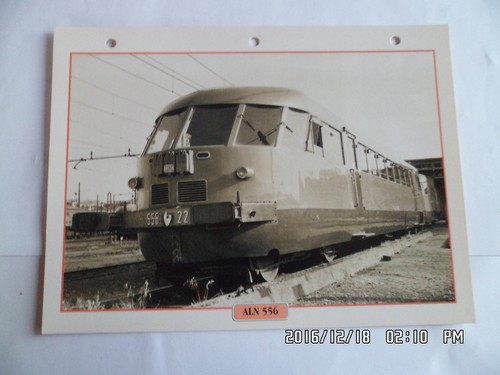 Carte fiche train - fiche, aln