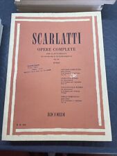 SCARLATTI Opere Complete per clavicembalo - Vol.4 (Longo) ED. RICORDI