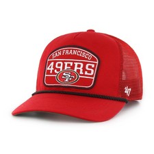 '47 Brand Cap NFL San Francisco 49ERS Affinare Le Hitch RF Cappello con Visiera