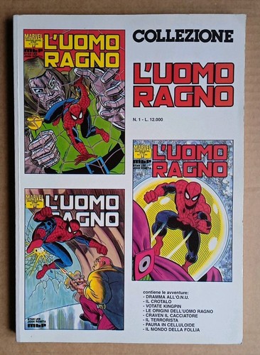 Collezione uomo ragno - collezione,