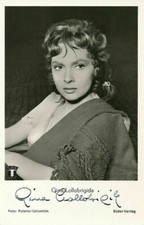 GINA LOLLOBRIGIDA autografo
