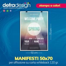 STAMPA MANIFESTI PUBBLICITARI