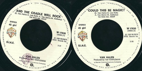 Disco giri van halen - ,
