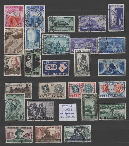 Italia 1951 annata - 1951, completa