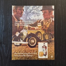 1970 Ballantine's whisky - Original AD Advertising 27x34 Pubblicità Vintage
