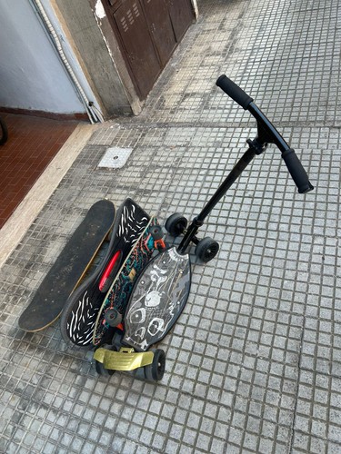 Skateboard monopattino oxelo - skateboard,