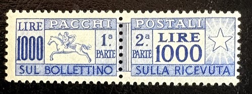 Francobollo repubblica pacchi - repubblica:,