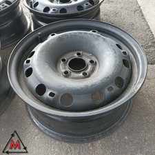 CERCHIO IN FERRO 6Jx15 5x100 ET38 VOLKSWAGEN POLO MK4 9N 2001-2005 usato 107151