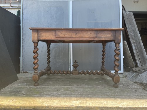 Tavolo scrittoio noce 800 - tavolo,