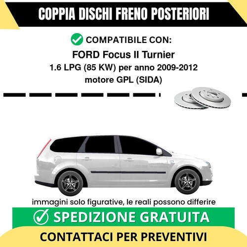 Coppia dischi freno posteriori - coppia,