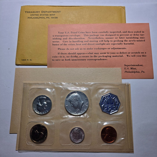 1964 mint proof set - proof, ~